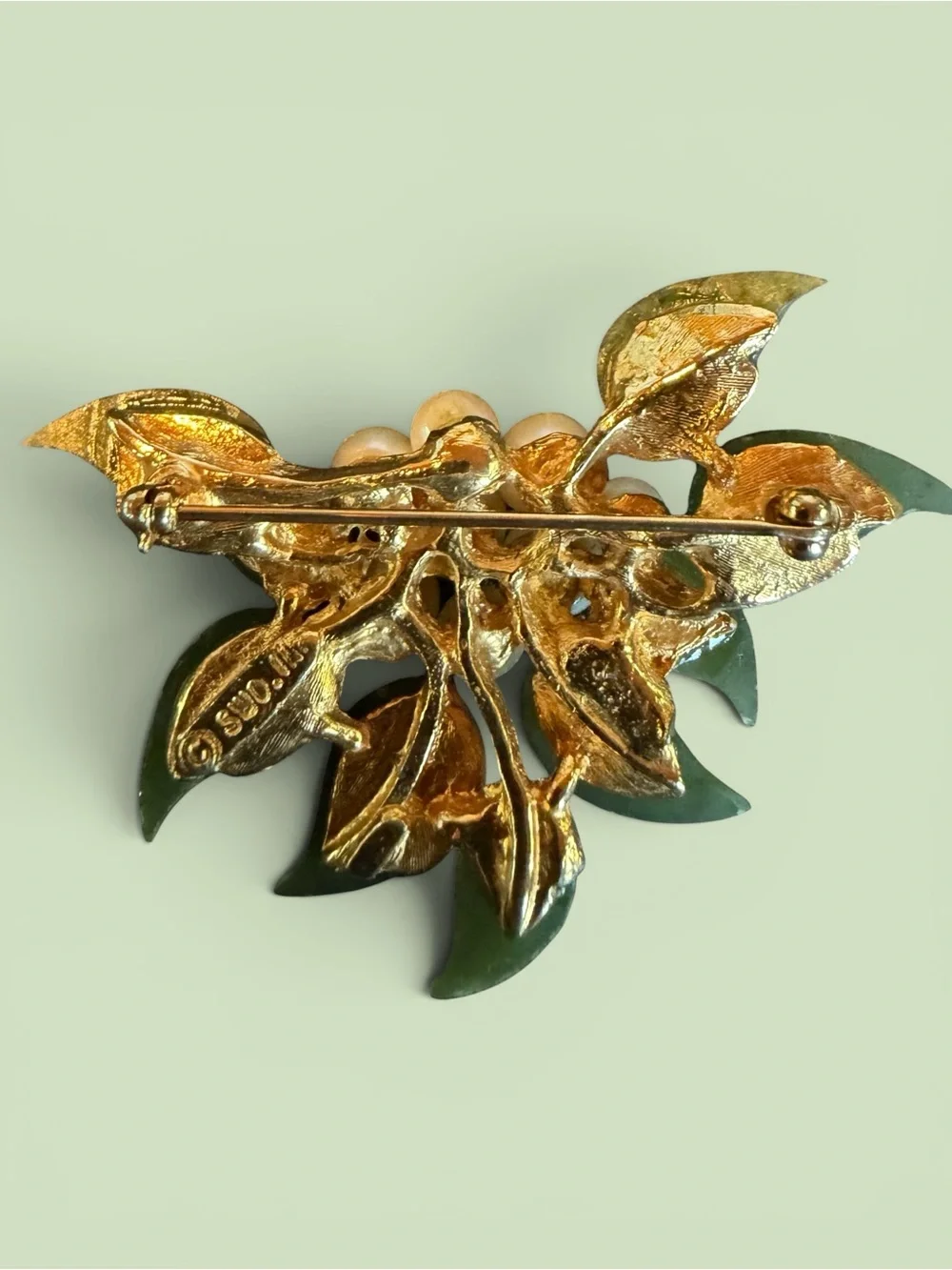 Vintage Swoboda Brooch and Earring Set
